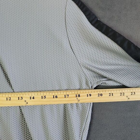 Lauren Ralph Lauren Active Women's S/XL 1/4 Zip Pullover Jacket Gray Lightweight - Picture 5 of 10